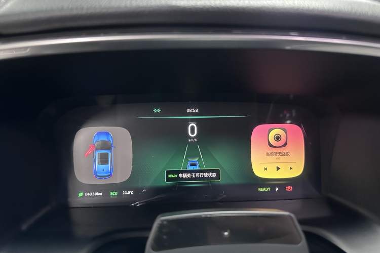 Used WM Motor EX5 2018 EX5 400 Extra Innovation Edition Odometer Close Up