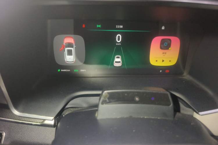 Used WM Motor EX5 2018 EX5 400 Lite Exploration Edition Odometer Close Up