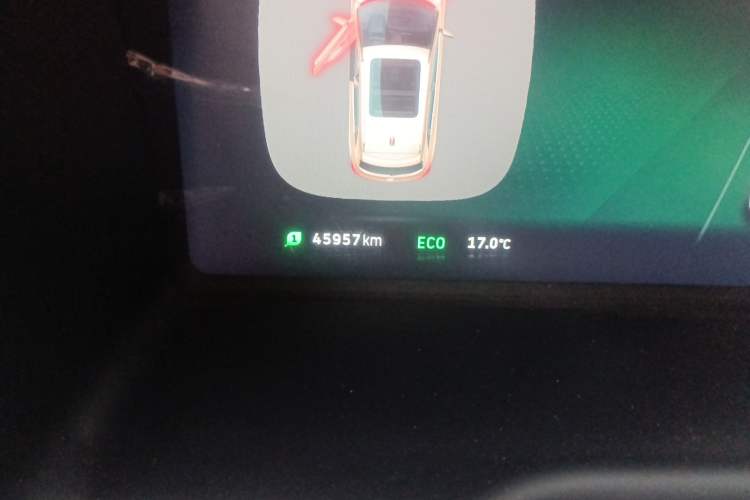 Used WM Motor EX5 2018 EX5 400 Extra Innovation Edition Odometer Close Up