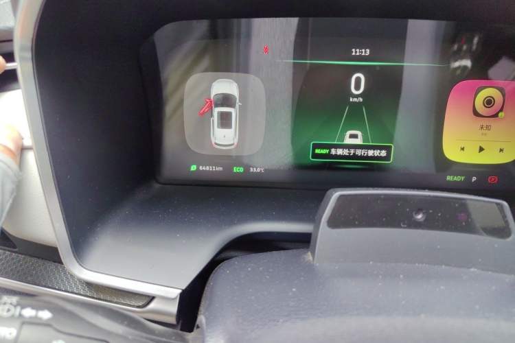 Used WM Motor EX5 2018 EX5 400 Extra Innovation Edition Odometer Close Up