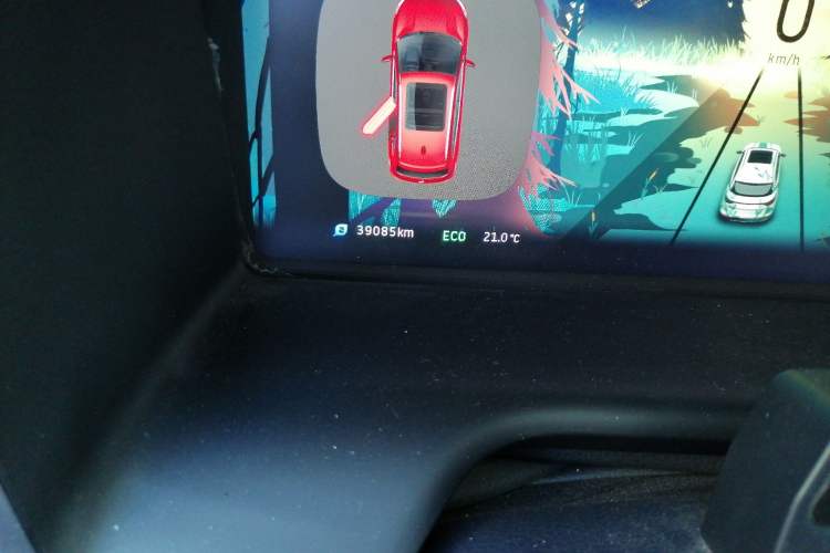 Used WM Motor EX5 2018 EX5 400 Extra Innovation Edition Odometer Close Up