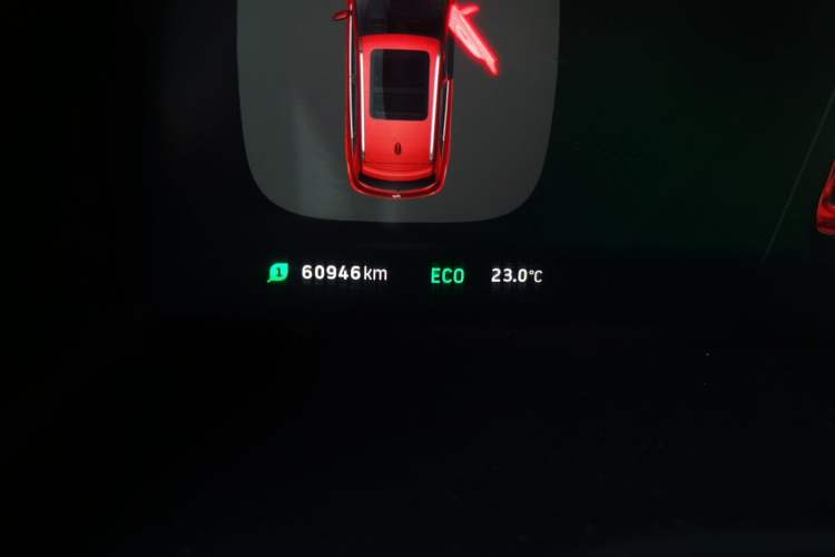 Used WM Motor EX5 2018 EX5 400 Extra Innovation Edition Odometer Close Up
