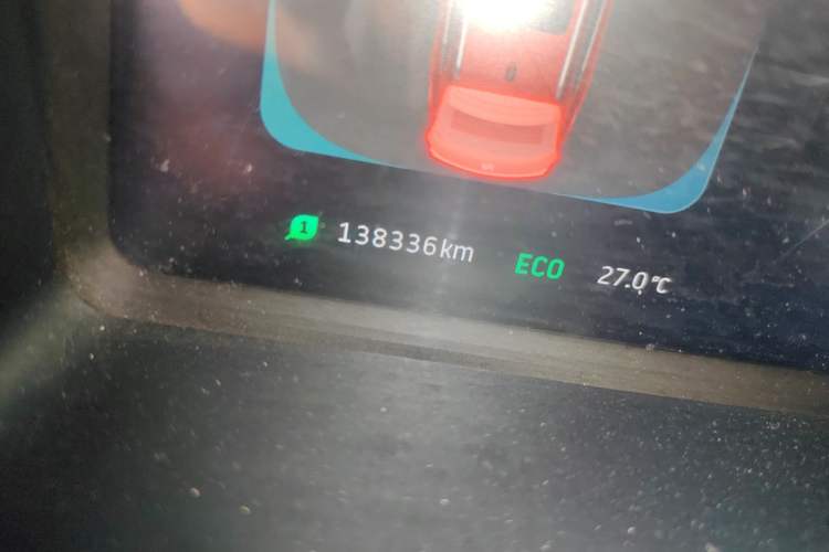 Used WM Motor EX5 2018 EX5 400 Lite Exploration Edition Odometer Close Up