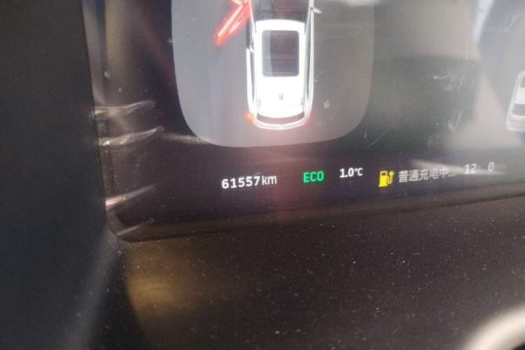 Used WM Motor EX5 2018 EX5 400 Lite Exploration Edition Odometer Close Up