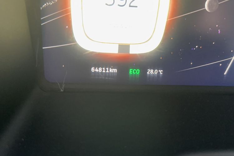 Used WM Motor EX5 2018 EX5 400 Lite Exploration Edition Odometer Close Up