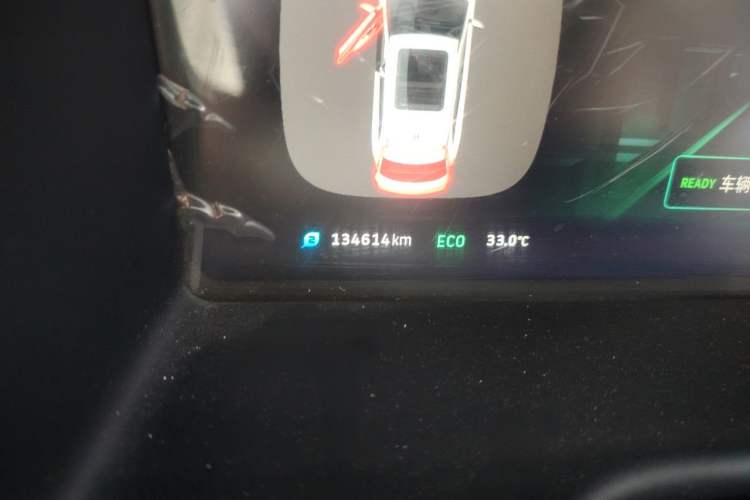 Used WM Motor EX5 2018 EX5 400 Lite Exploration Edition Odometer Close Up