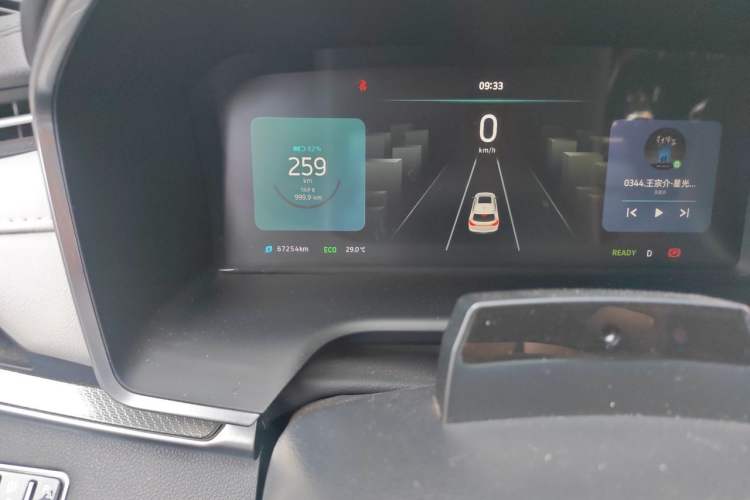 Used WM Motor EX5 2018 EX5 400 Lite Exploration Edition Odometer Close Up