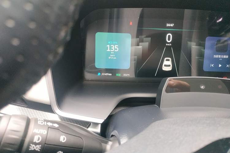 Used WM Motor EX5 2018 EX5 400 Extra Innovation Edition Odometer Close Up