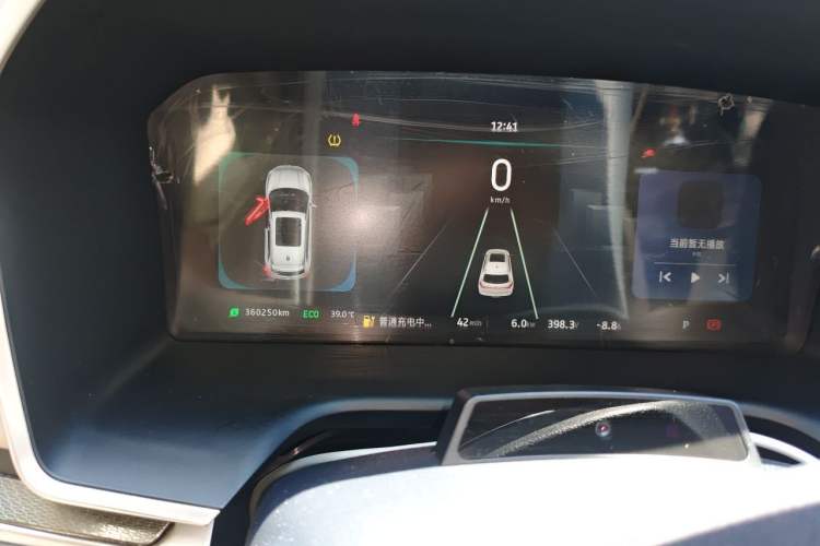 Used WM Motor EX5 2018 EX5 400 Lite Exploration Edition Odometer Close Up