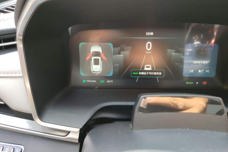 Used WM Motor EX5 2018 EX5 400 Extra Innovation Edition Odometer Close Up