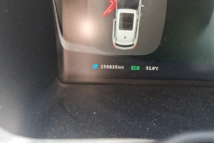 Used WM Motor EX5 2018 EX5 400 Lite Exploration Edition Odometer Close Up