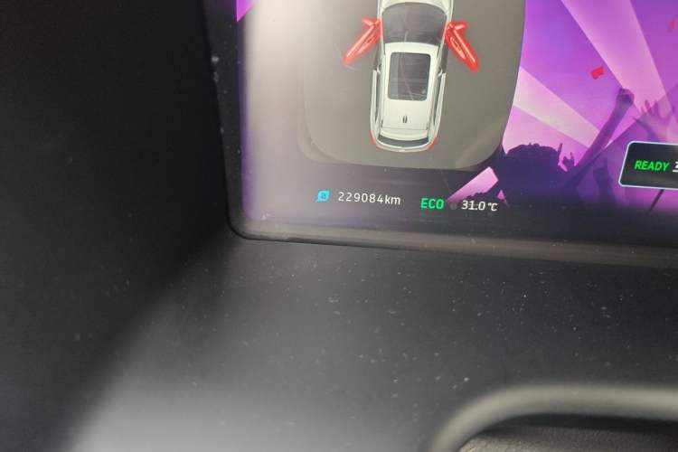 Used WM Motor EX5 2018 EX5 400 Extra Innovation Edition Odometer Close Up