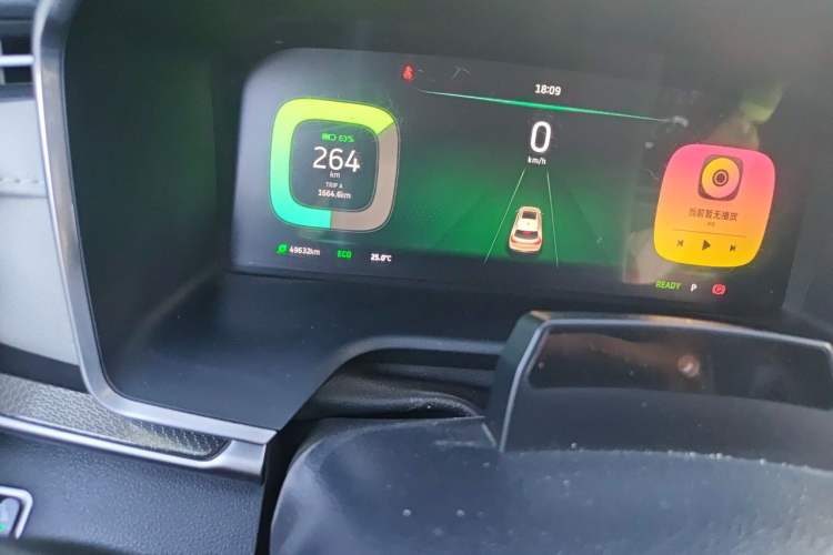 Used WM Motor EX5 2018 EX5 400 Lite Exploration Edition Odometer Close Up
