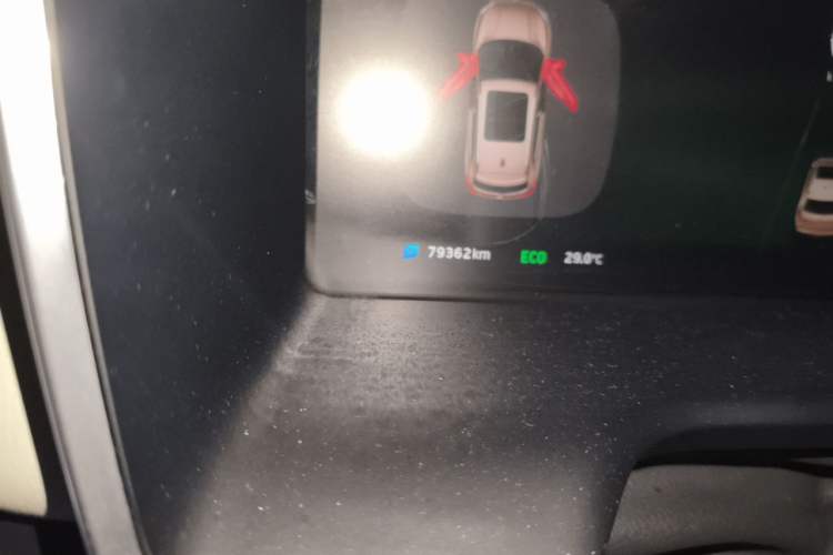 Used WM Motor EX5 2018 EX5 400 Extra Innovation Edition Odometer Close Up