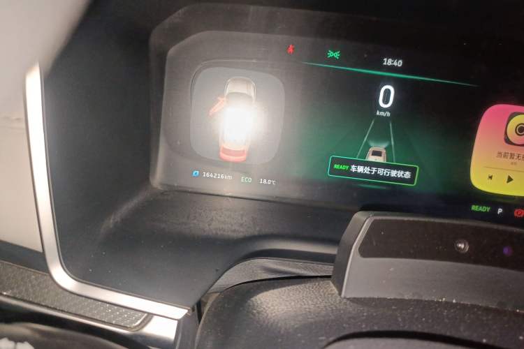 Used WM Motor EX5 2018 EX5 400 Lite Exploration Edition Odometer Close Up