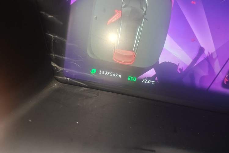 Used WM Motor EX5 2019 EX5 Lite Exploration Edition 520 Odometer Close Up