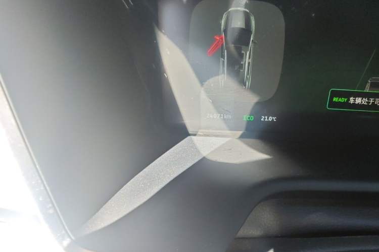Used WM Motor EX5 2019 EX5 Lite Exploration Edition 400 Odometer Close Up