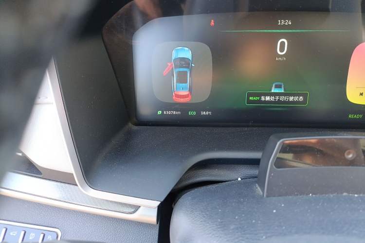 Used WM Motor EX5 2019 EX5 Lite Exploration Edition 520 Odometer Close Up