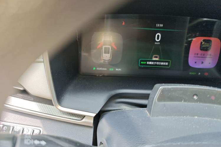 Used WM Motor EX5 2019 EX5 Extra Innovation Edition 400 Odometer Close Up
