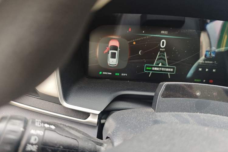 Used WM Motor EX5 2019 EX5 Lite Exploration Edition 400 Odometer Close Up