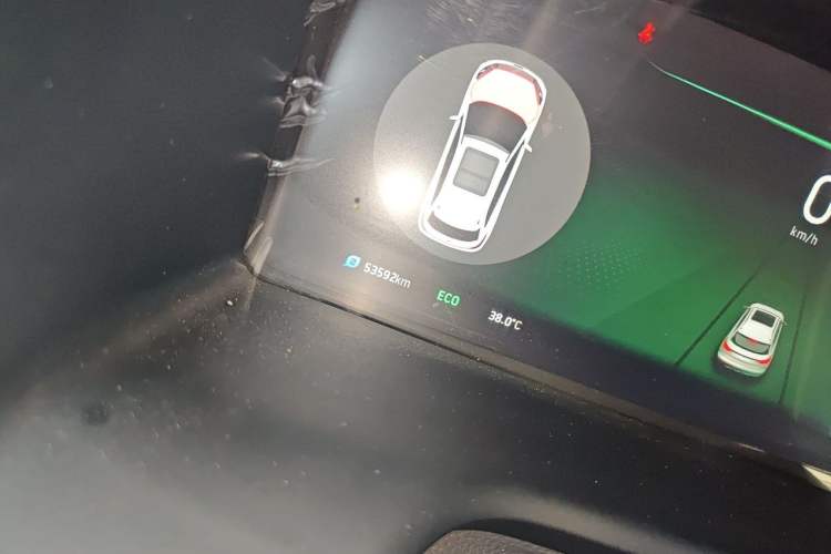 Used WM Motor EX5 2019 EX5 Lite Exploration Edition 400 Odometer Close Up
