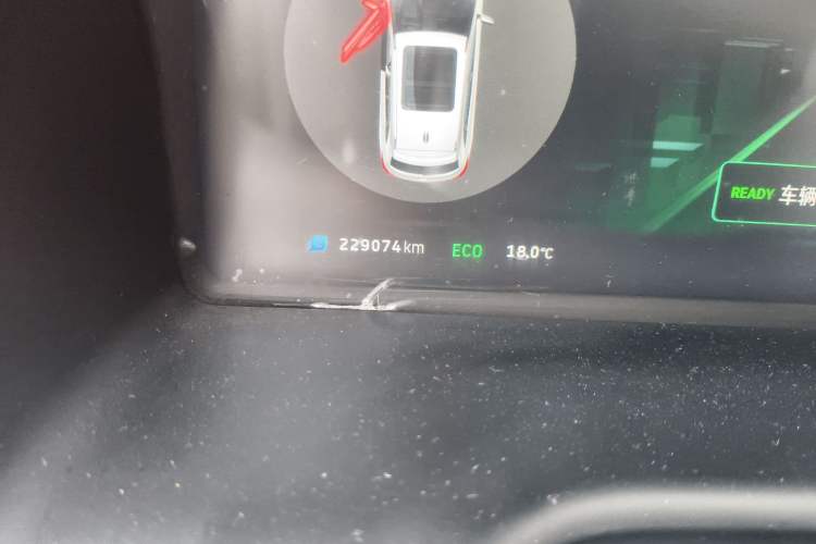 Used WM Motor EX5 2019 EX5 Lite Exploration Edition 400 Odometer Close Up