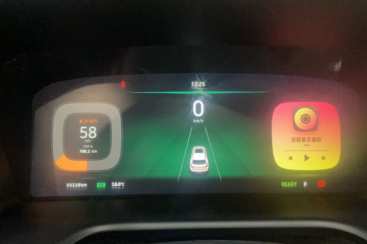Used WM Motor EX5 2019 EX5 Mate Weymeng Edition 400 Odometer Close Up