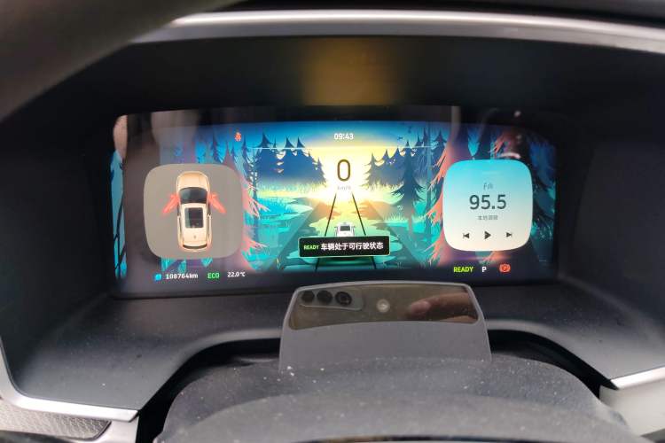 Used WM Motor EX5 2019 EX5 Lite Exploration Edition 400 Instrument Cluster
