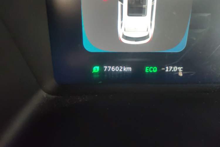 Used WM Motor EX5 2020 EX5-Z Fun Dynamic Edition Odometer Close Up