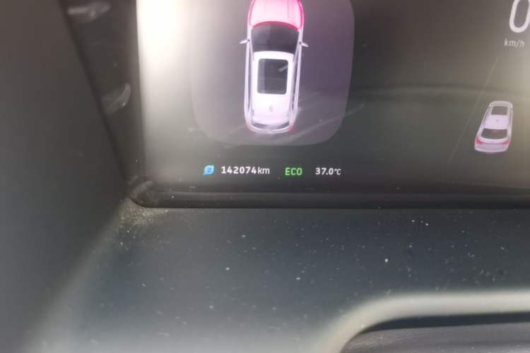 Used WM Motor EX5 2020 EX5 475 Jike Xing Edition Odometer Close Up