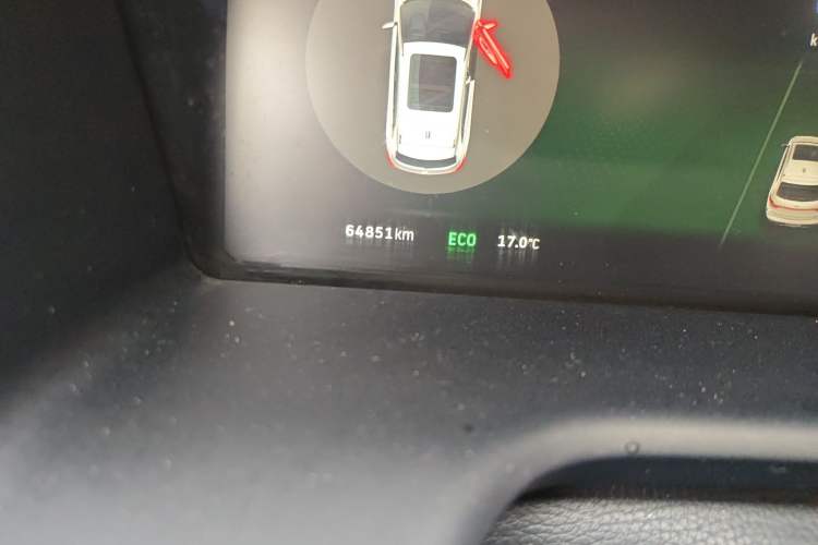 Used WM Motor EX5 2020 EX5 400 Jike Xing Edition Odometer Close Up