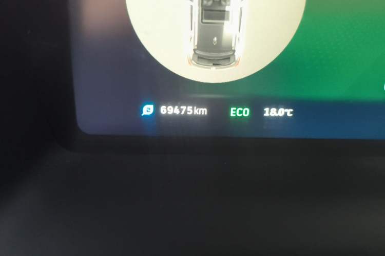 Used WM Motor EX5 2021 EX5-Z Fun Dynamic Edition Odometer Close Up