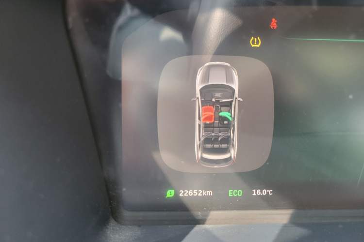 Used WM Motor EX5 2021 EX5-Z Fun Dynamic Edition Odometer Close Up