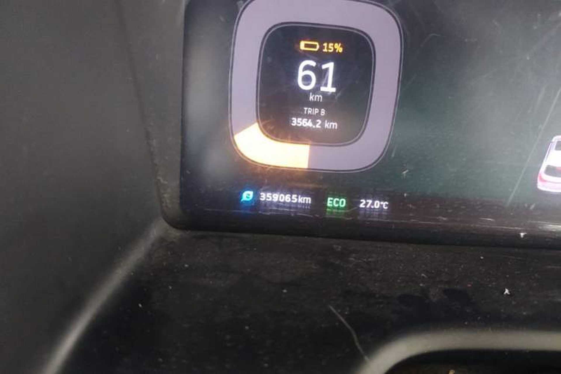 Used WM Motor EX5 2021 EX5-Z Fun Dynamic Edition Odometer Close Up