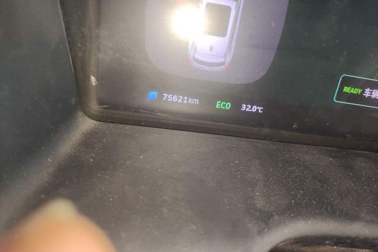Used WM Motor EX5 2022 EX5 400 Jike Xing Edition Odometer Close Up