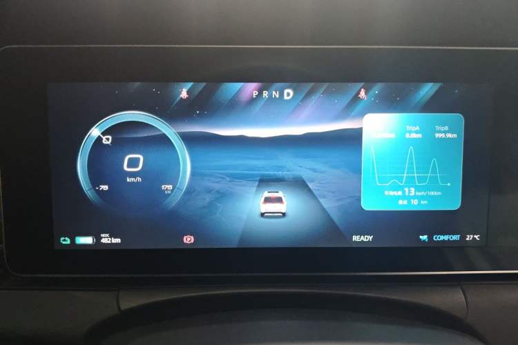 Used WM Motor W6 2021 520km PRO All-Round Edition Instrument Cluster