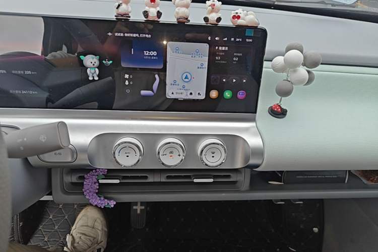 Used Wuling Air ev 2023 - Four Seats - Advanced Edition Audio And AC Panel