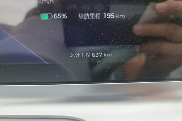Used Wuling Air ev 2023 - Four Seats - Advanced Edition Odometer Close Up