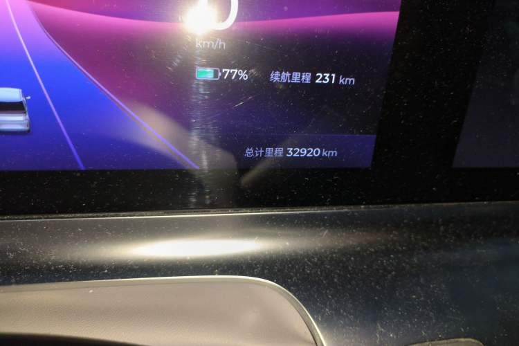 Used Wuling Air ev 2023 - Four Seats - Advanced Edition Odometer Close Up