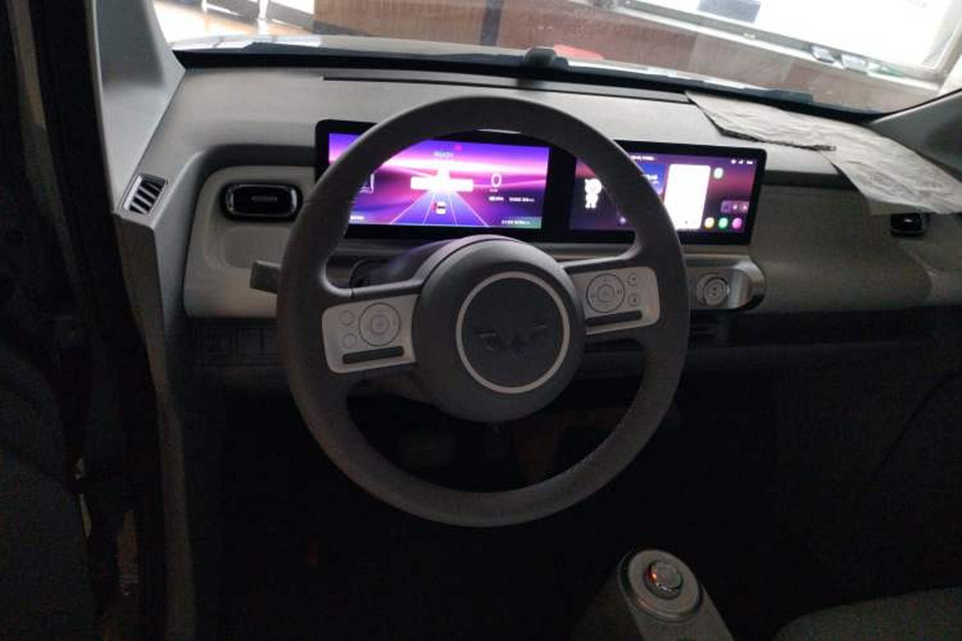 Used Wuling Air ev 2023 – Two-Seater – Advanced Version Steering Wheel