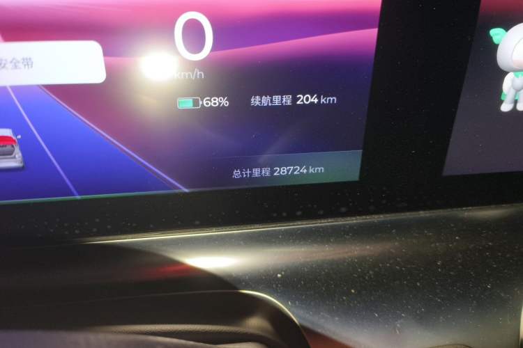 Used Wuling Air ev 2023 - Four Seats - Advanced Edition Odometer Close Up