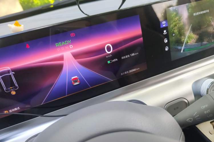 Used Wuling Air ev 2023 - Four Seats - Advanced Edition Odometer Close Up
