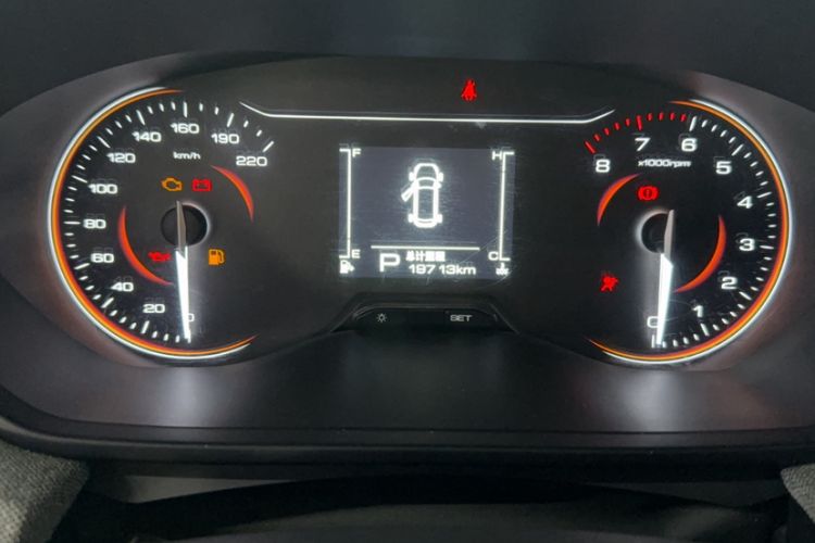 Used Wuling Alvez 2022 1.5L CVT Comfort Edition Odometer Close Up