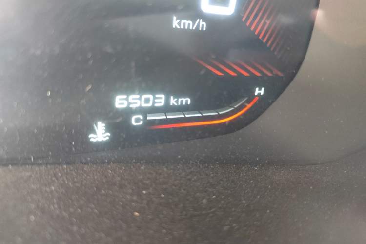 Used Wuling Alvez 2022 1.5T CVT Trendy & Cool Edition Odometer Close Up