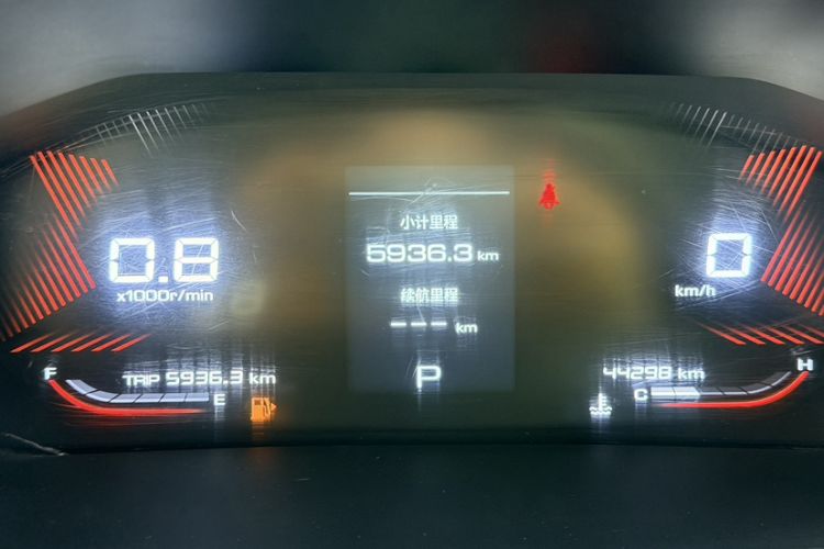 Used Wuling Alvez 2022 1.5L CVT Comfort Edition Odometer Close Up