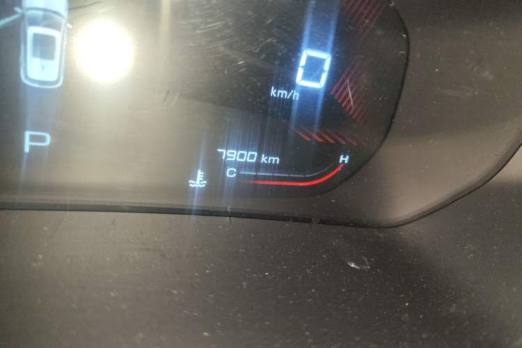 Used Wuling Alvez 2022 1.5T CVT Trendy & Cool Edition Odometer Close Up