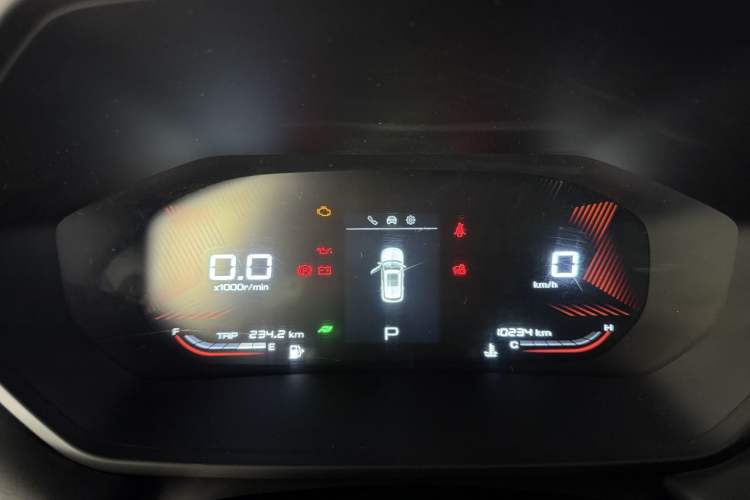 Used Wuling Alvez 2022 1.5T CVT Trendy & Cool Edition Odometer Close Up