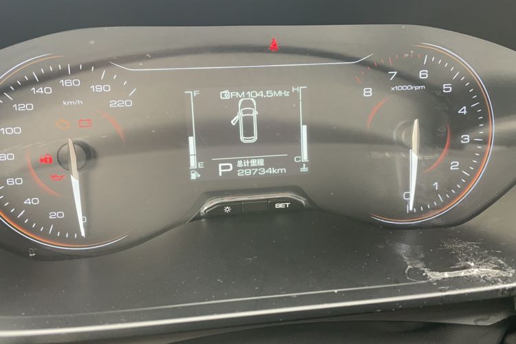 Used Wuling Alvez 2023 1.5L CVT Comfort Edition Odometer Close Up