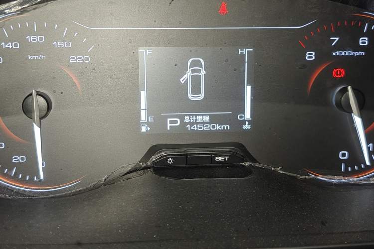 Used Wuling Alvez 2023 1.5L CVT Comfort Edition Odometer Close Up