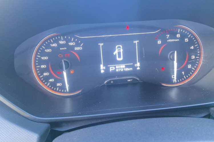 Used Wuling Alvez 2023 1.5L CVT Comfort Edition Odometer Close Up